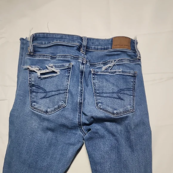 American Eagle Women's High Rise Jeggings EUC - Picture 9 of 9